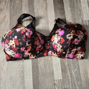 Torrid Dream Wire-Free 360 Back Smoothing Bra 42DDD Cherub Coquette NWOT
